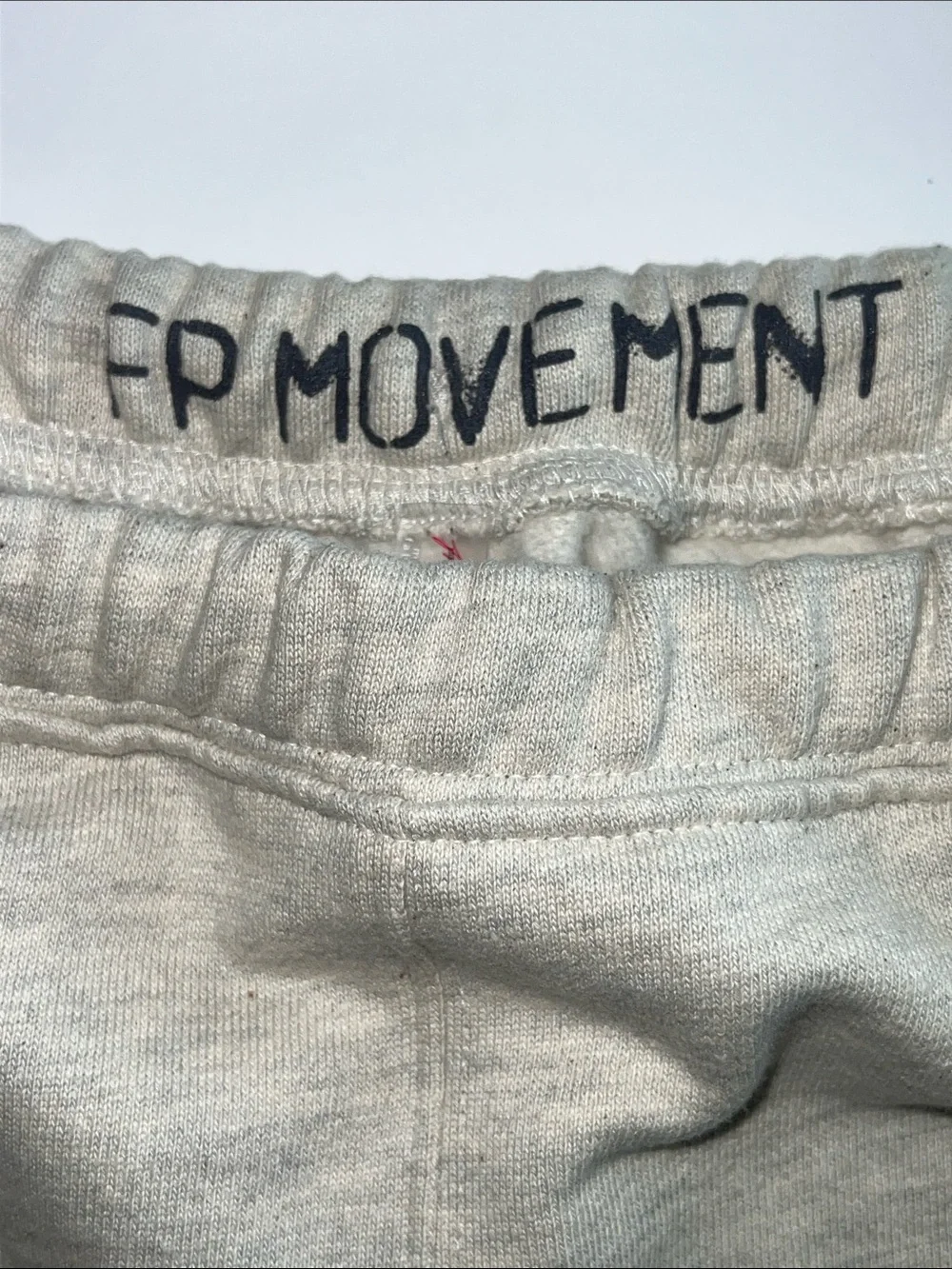 FP Movement by Free People Cream Drawstring Athletic Shorts